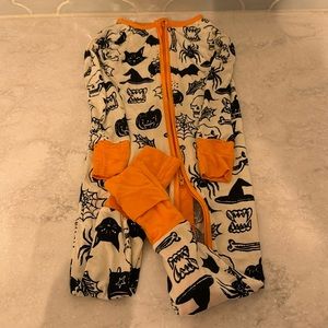 Little sleepies Halloween zippie